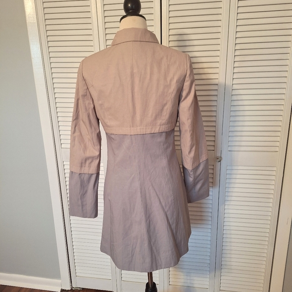 Tahari color block jacket coat sz small *AH1 - Picture 6 of 7